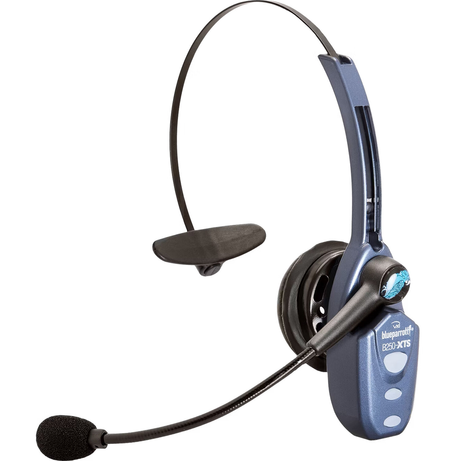 Jabra BlueParrott B250-XTS SE wireless Bluetooth headset with boom microphone in black — view 2