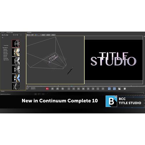 Boris FX Continuum and Sapphire Bundle perpetual creative software for professional video effects and finishing — view 20