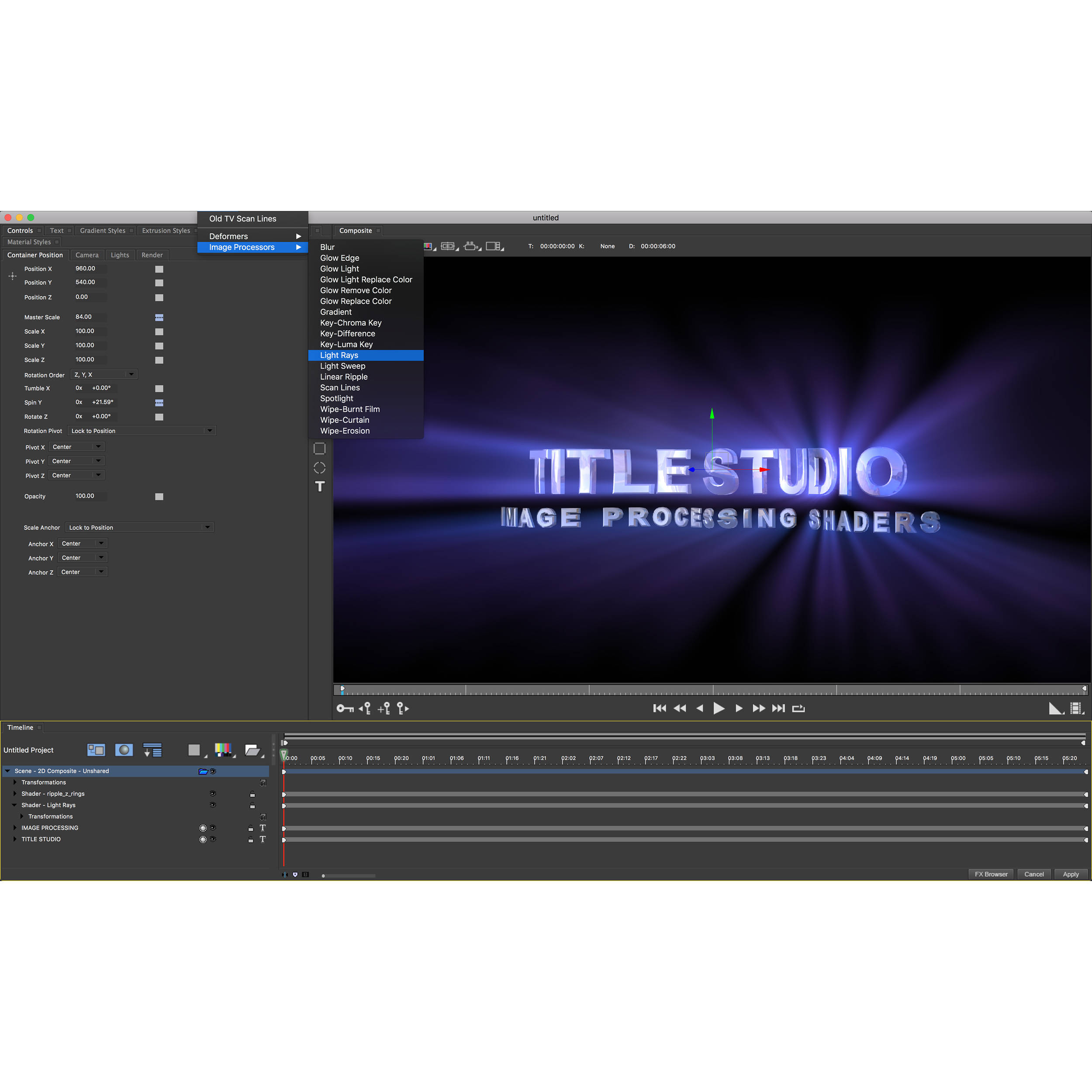 Boris FX Continuum and Sapphire Bundle Annual creative software for visual effects and finishing — view 23