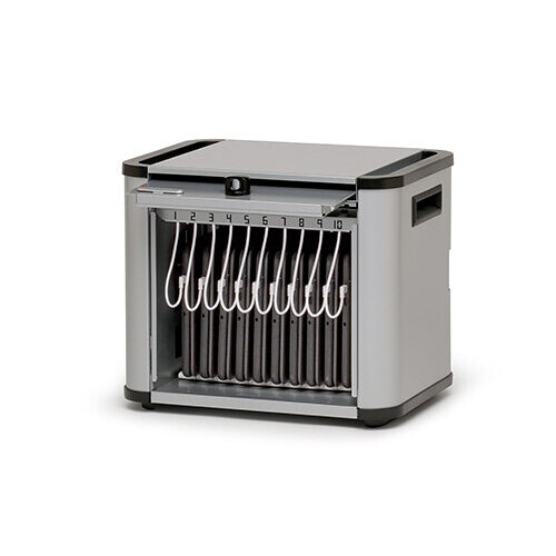 Bretford PureCharge Pro Station 10 USB-C PD Platinum charging station for multiple devices — view 2