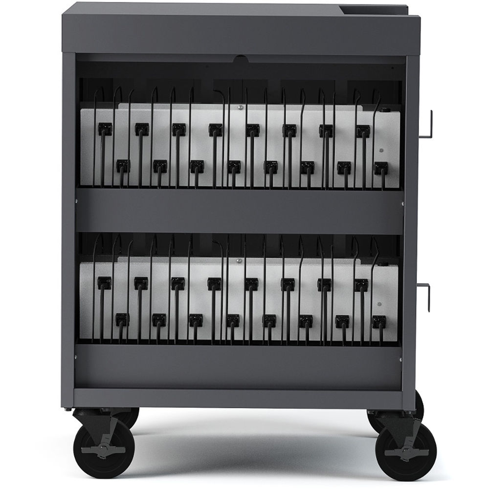 CHARGING CART AC FOR UP TO 32 DEVICES W/BACK PANEL,1.4 INCH W SLOTS — view 12