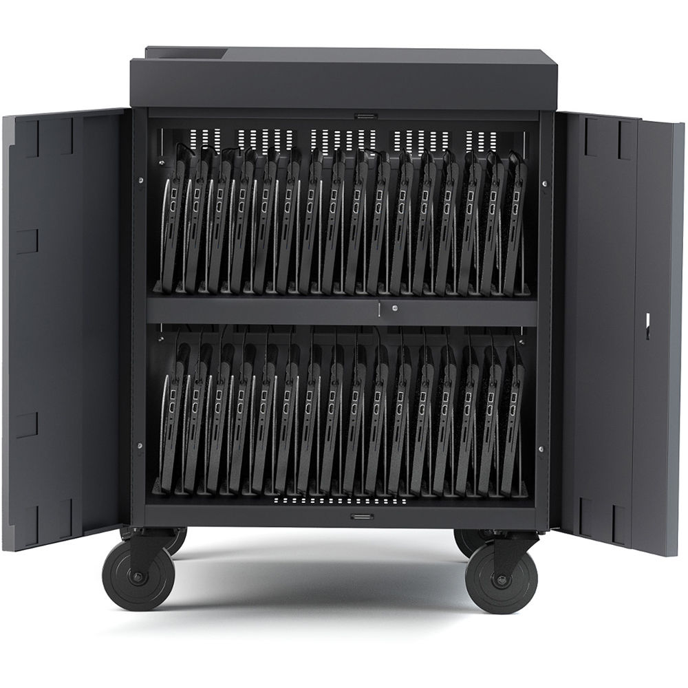 CHARGING CART AC FOR UP TO 32 DEVICES W/BACK PANEL,1.4 INCH W SLOTS — view 13