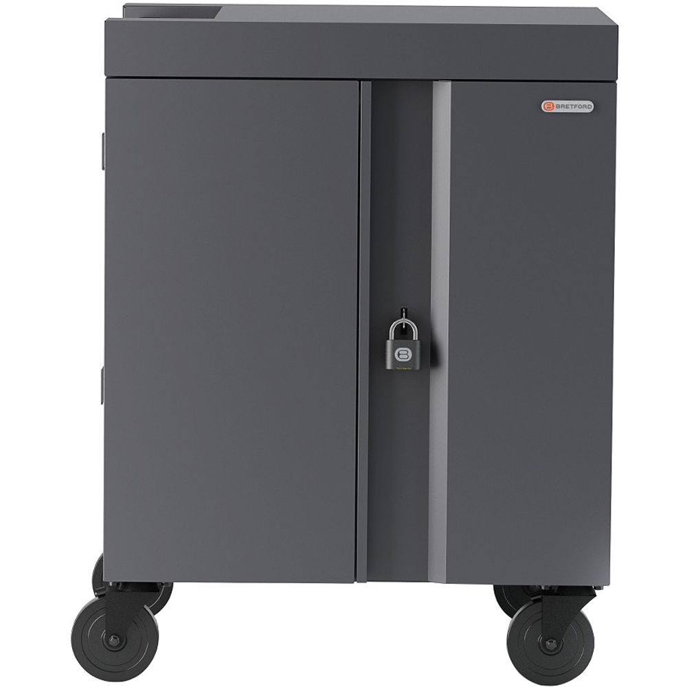 CHARGING CART AC FOR UP TO 32 DEVICES W/BACK PANEL,1.4 INCH W SLOTS — view 2