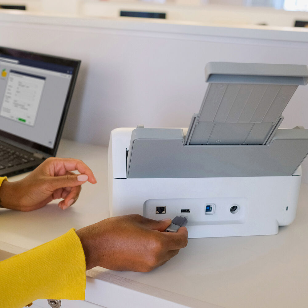 Brother ADS-4300N desktop document scanner for workgroups with network connectivity and duplex scanning — view 8