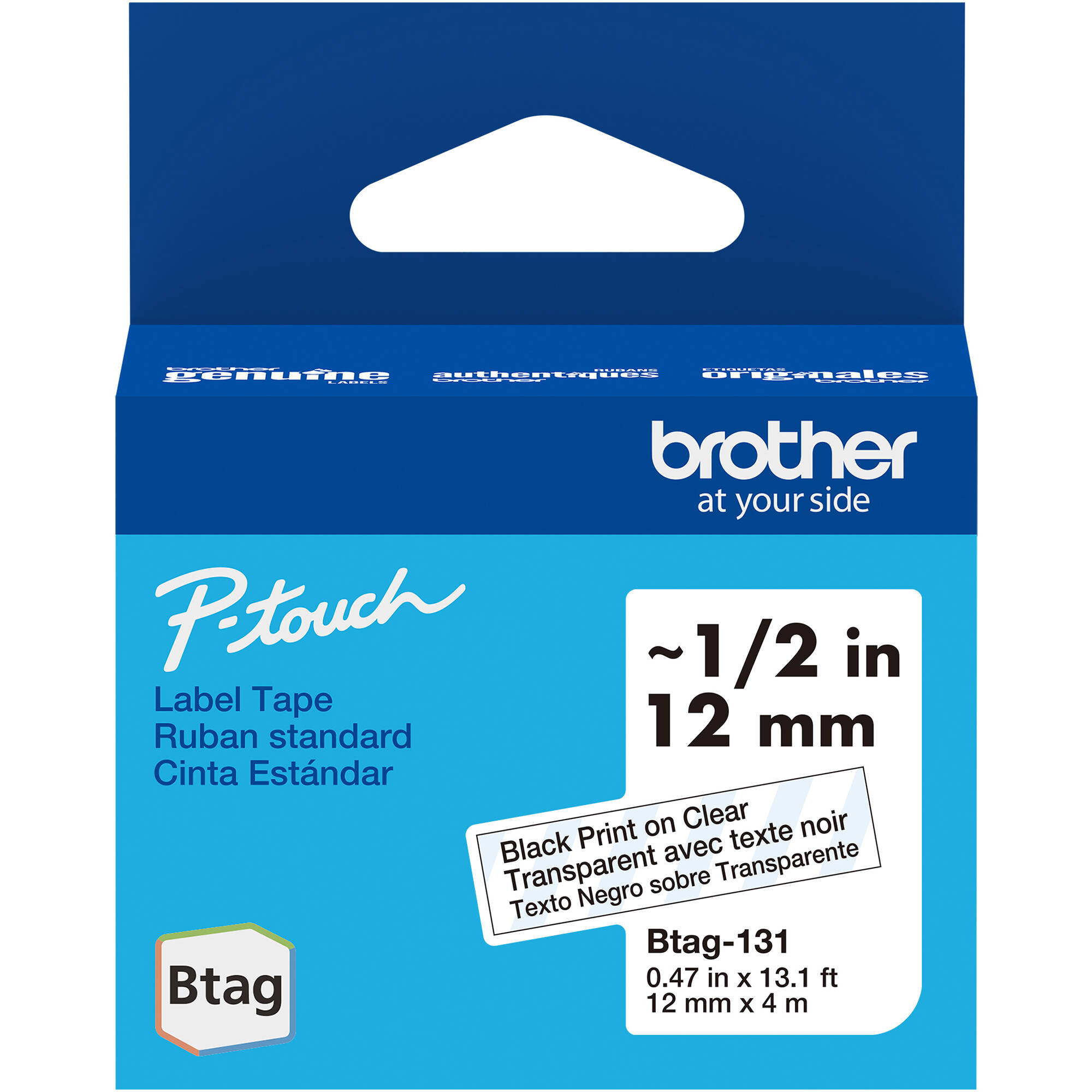 12mm 4m Btag Black