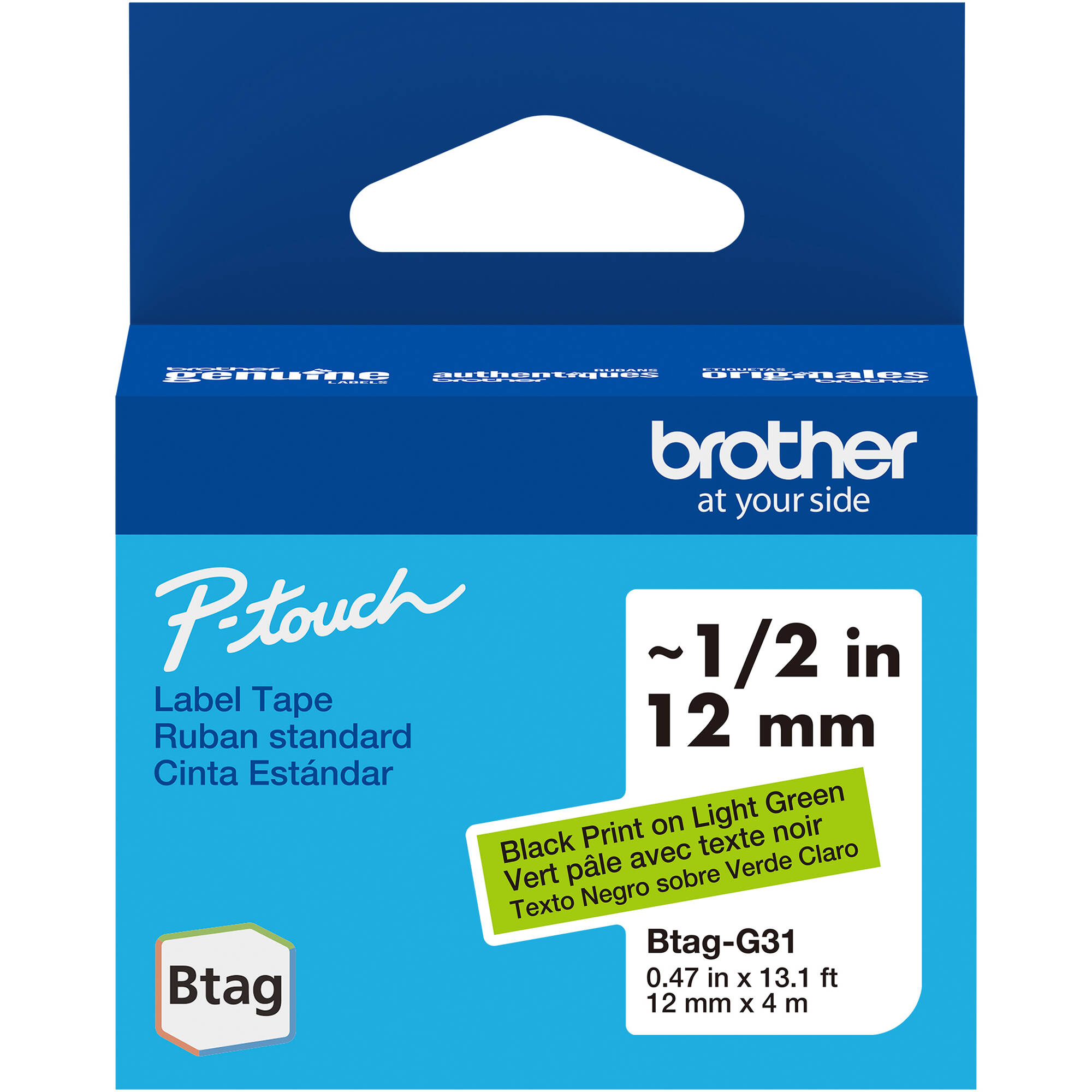 12mm 4m Btag Blk