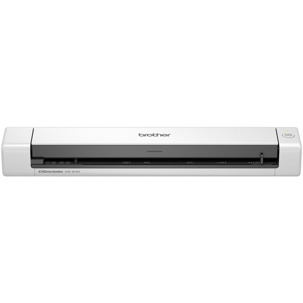 Brother DS-640 single CIS mobile scanner for portable document capture — view 2