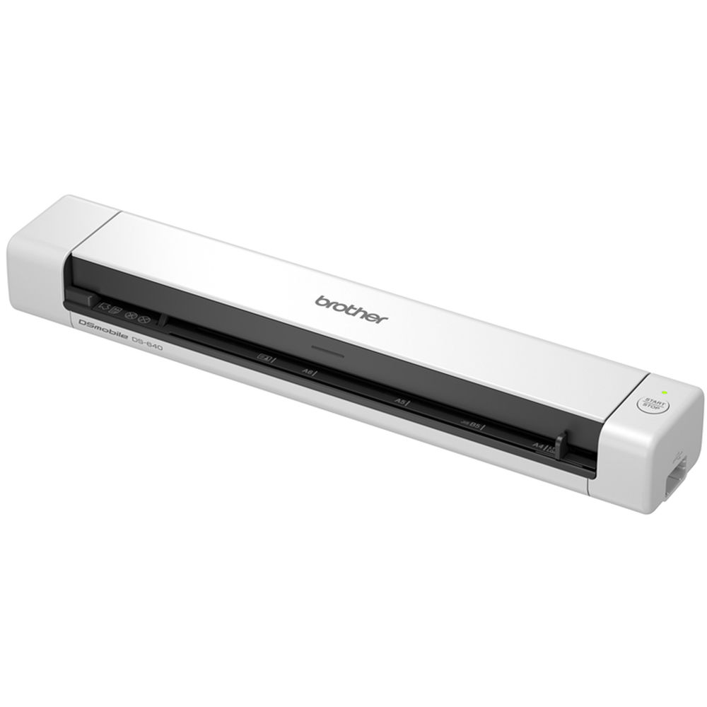 Brother DS-640 single CIS mobile scanner for portable document capture — view 3