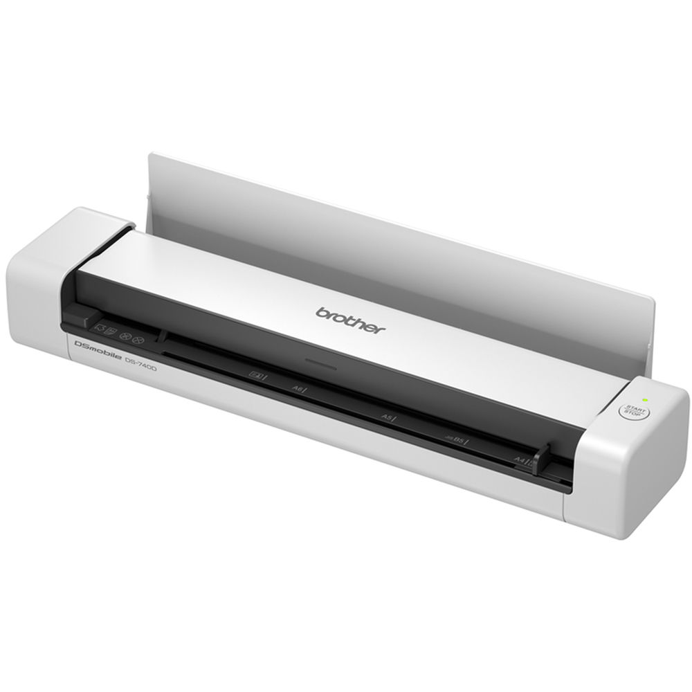 Brother DS740D dual CIS mobile scanner for duplex document scanning — view 4