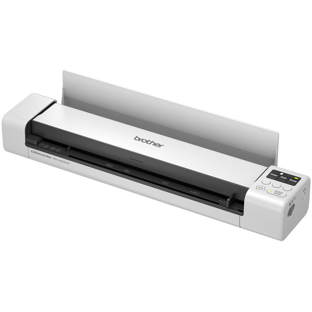 Brother DS940DW wireless dual CIS mobile scanner for duplex document capture — view 3
