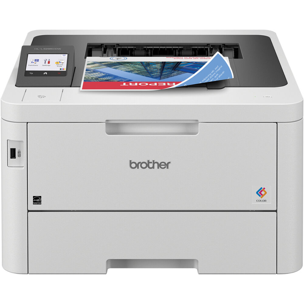 Brother HL-L3295CDW color laser printer with wireless and duplex printing — view 2