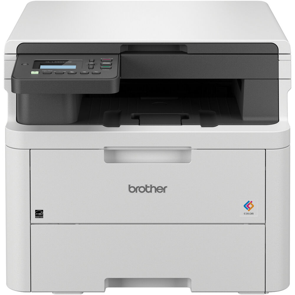 Brother HL-L3300CDW wireless color laser printer with flatbed scan glass and duplex printing — view 2