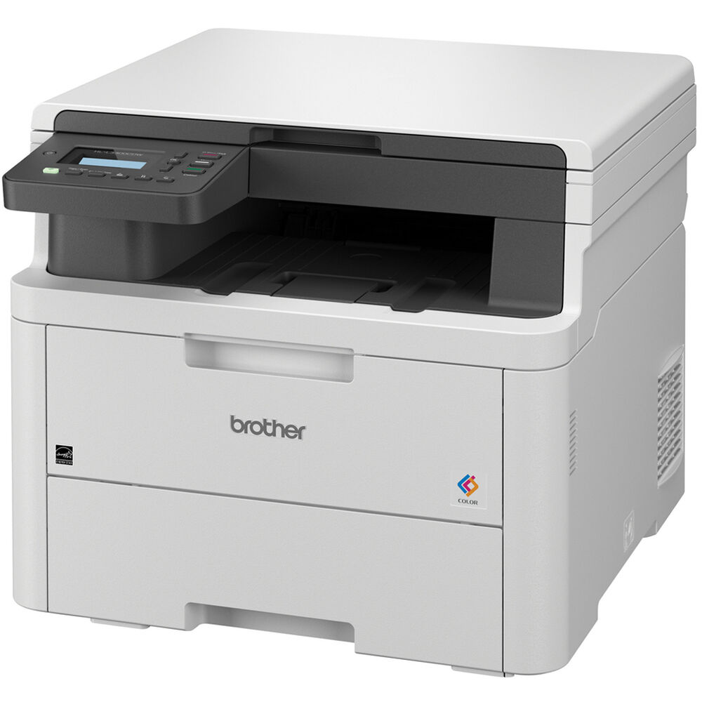 Brother HL-L3300CDW wireless color laser printer with flatbed scan glass and duplex printing — view 3