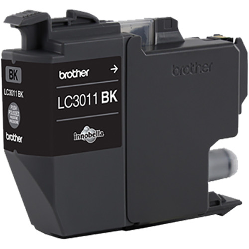 Brother LC3011BK standard yield black ink cartridge for compatible Brother inkjet printers — view 3