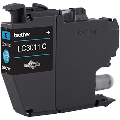 Brother LC3011C standard cyan ink cartridge approximate 200 pages OEM supply — view 3