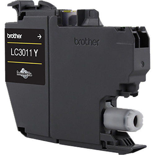 Brother LC3011Y standard yellow ink cartridge for MFC-J491DW, MFC-J497DW, MFC-J690DW, and MFC-J895DW printers — view 2
