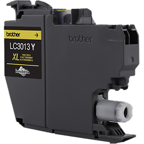 Brother LC3013Y high yield yellow ink cartridge for compatible Brother inkjet printers — view 2