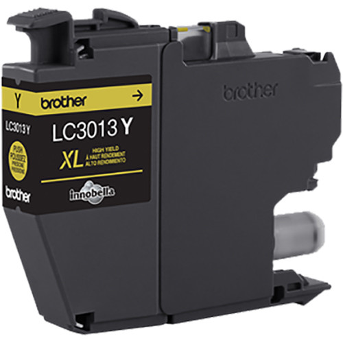 Brother LC3013Y high yield yellow ink cartridge for compatible Brother inkjet printers — view 3
