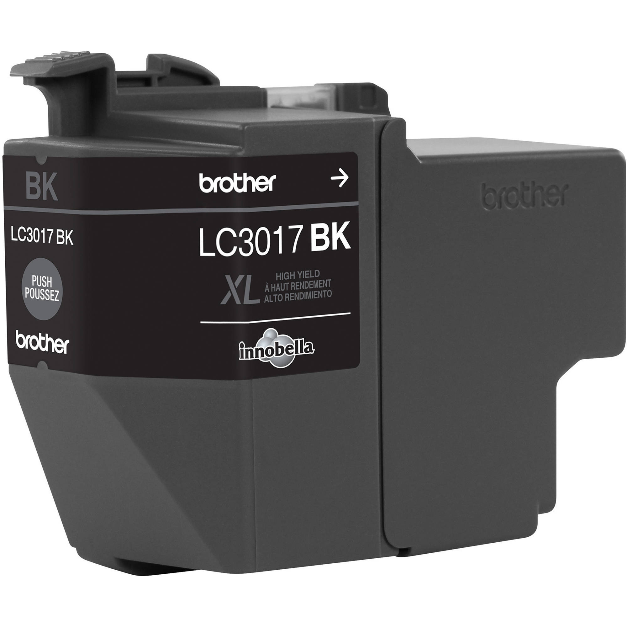 Brother LC3017BK high yield black ink cartridge for compatible Brother inkjet printers — view 3