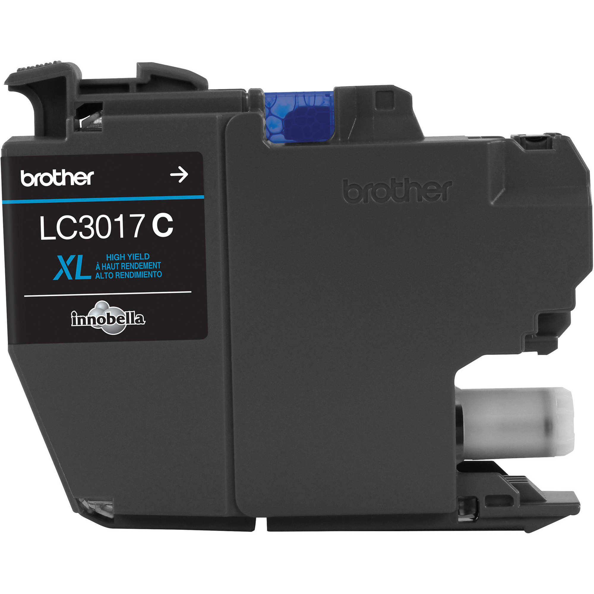 Brother LC3017C high yield XL cyan ink cartridge OEM replacement for Brother inkjet printers — view 2
