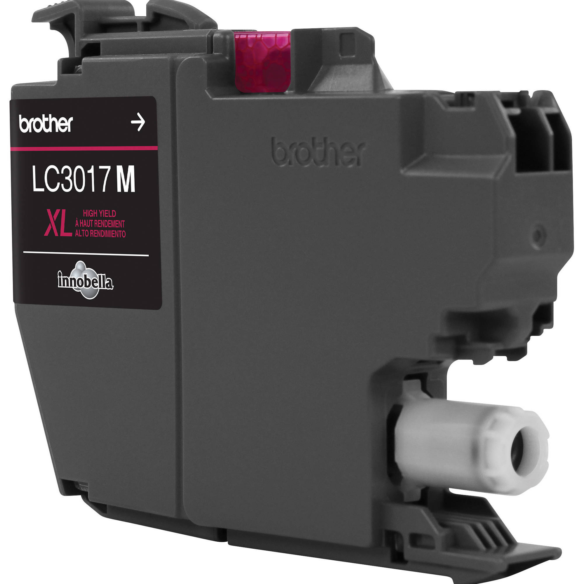 Brother LC3017M high yield XL magenta ink cartridge for select Brother inkjet printers — view 3