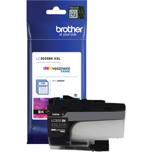 Brother LC3033BK super high yield black ink cartridge for compatible Brother inkjet printers — view 4