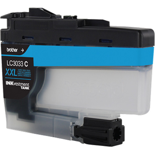 Brother LC3033C super high yield cyan ink cartridge — view 2