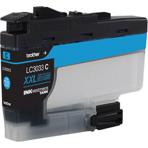 Brother LC3033C super high yield cyan ink cartridge — view 3