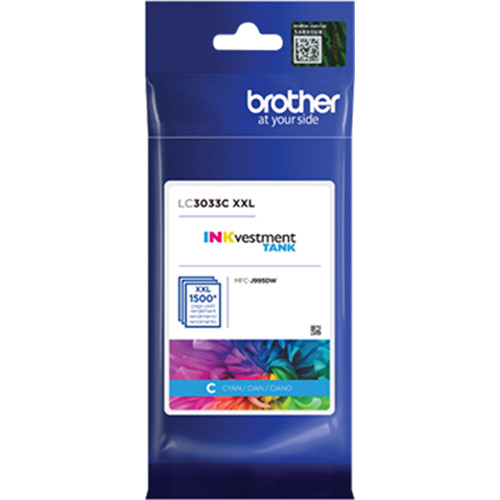 Brother LC3033C super high yield cyan ink cartridge — view 5