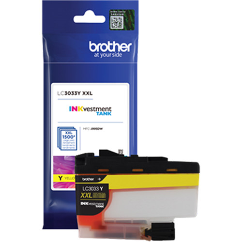 Brother LC3033Y super high yield yellow ink cartridge OEM supply — view 4