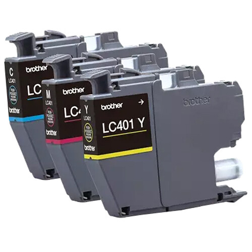Brother LC4013PKS standard yield color ink cartridge 3-pack with cyan magenta and yellow — view 2