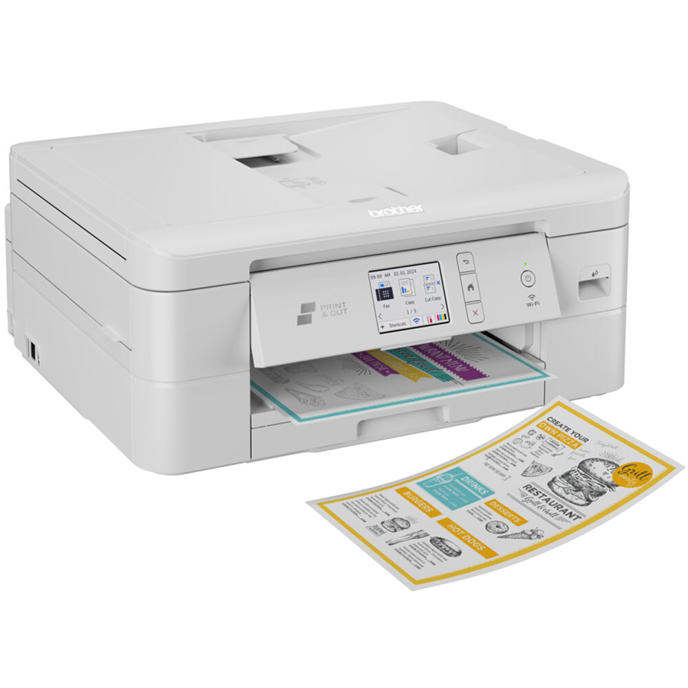 Brother MFC-J1800DW wireless all-in-one inkjet printer for print, scan, copy, and duplex output — view 2