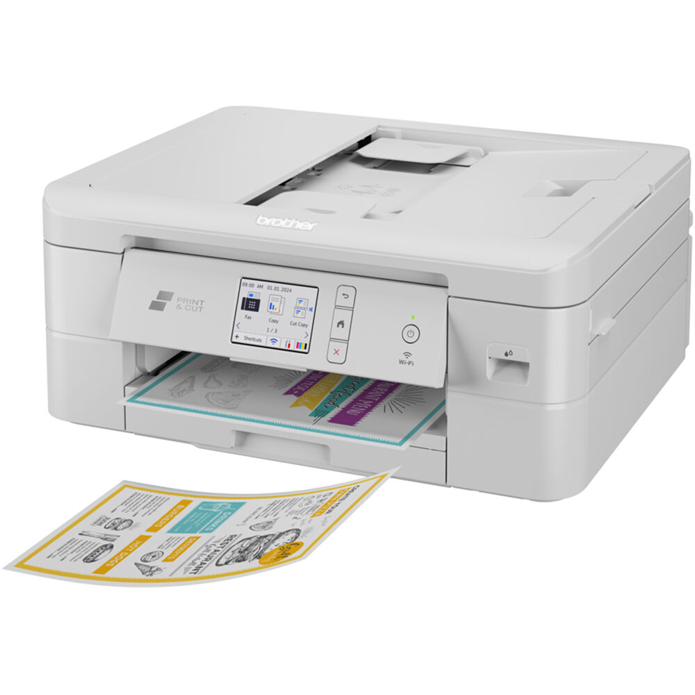 Brother MFC-J1800DW wireless all-in-one inkjet printer for print, scan, copy, and duplex output — view 3