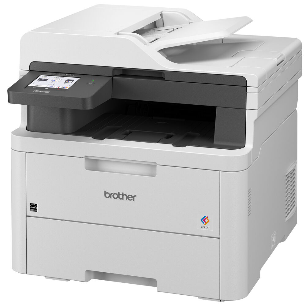 Brother MFC-L3720CDW color laser all-in-one printer for office print, scan, copy, and fax workflows — view 3