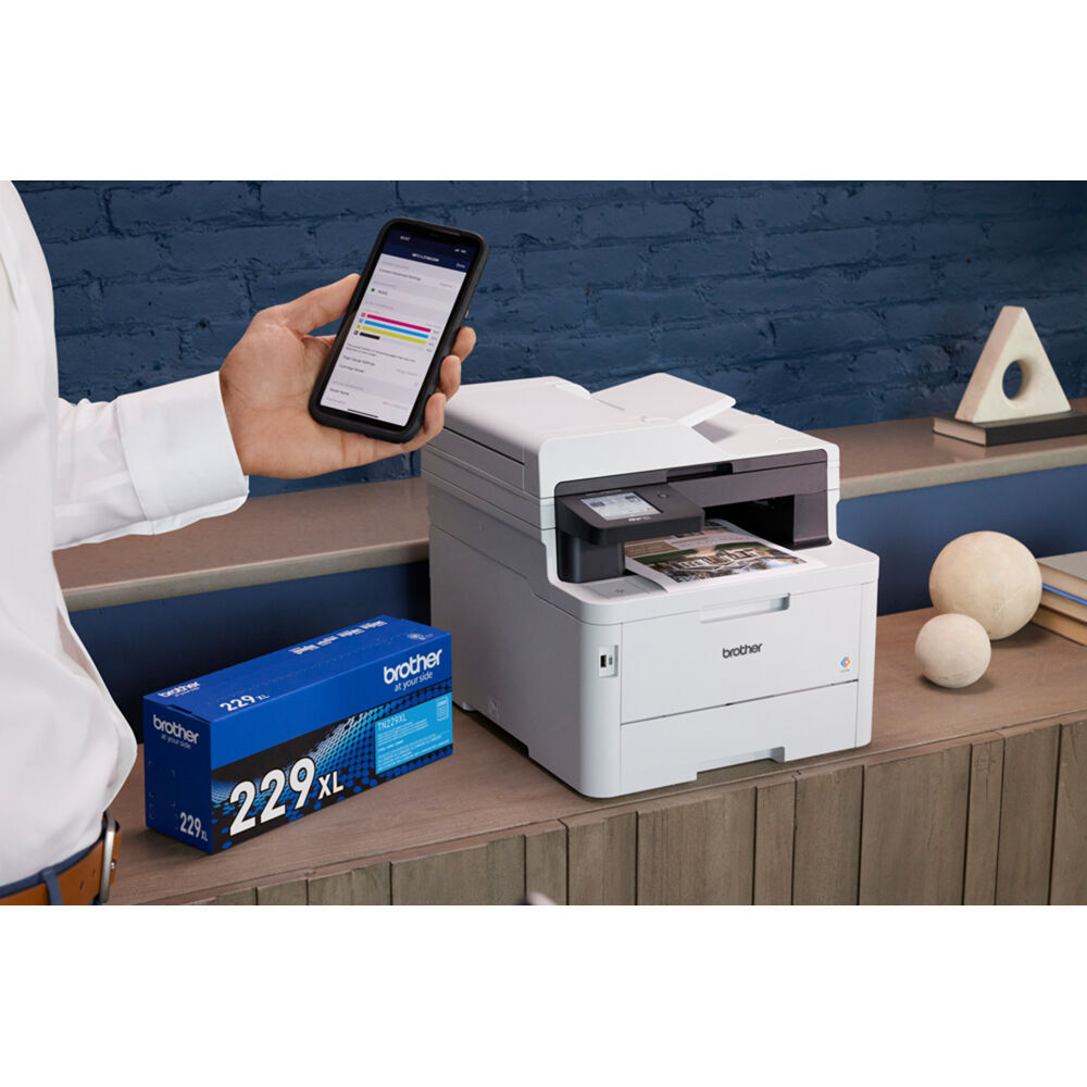 Brother MFC-L3780CDW color laser all-in-one printer for office use — view 3