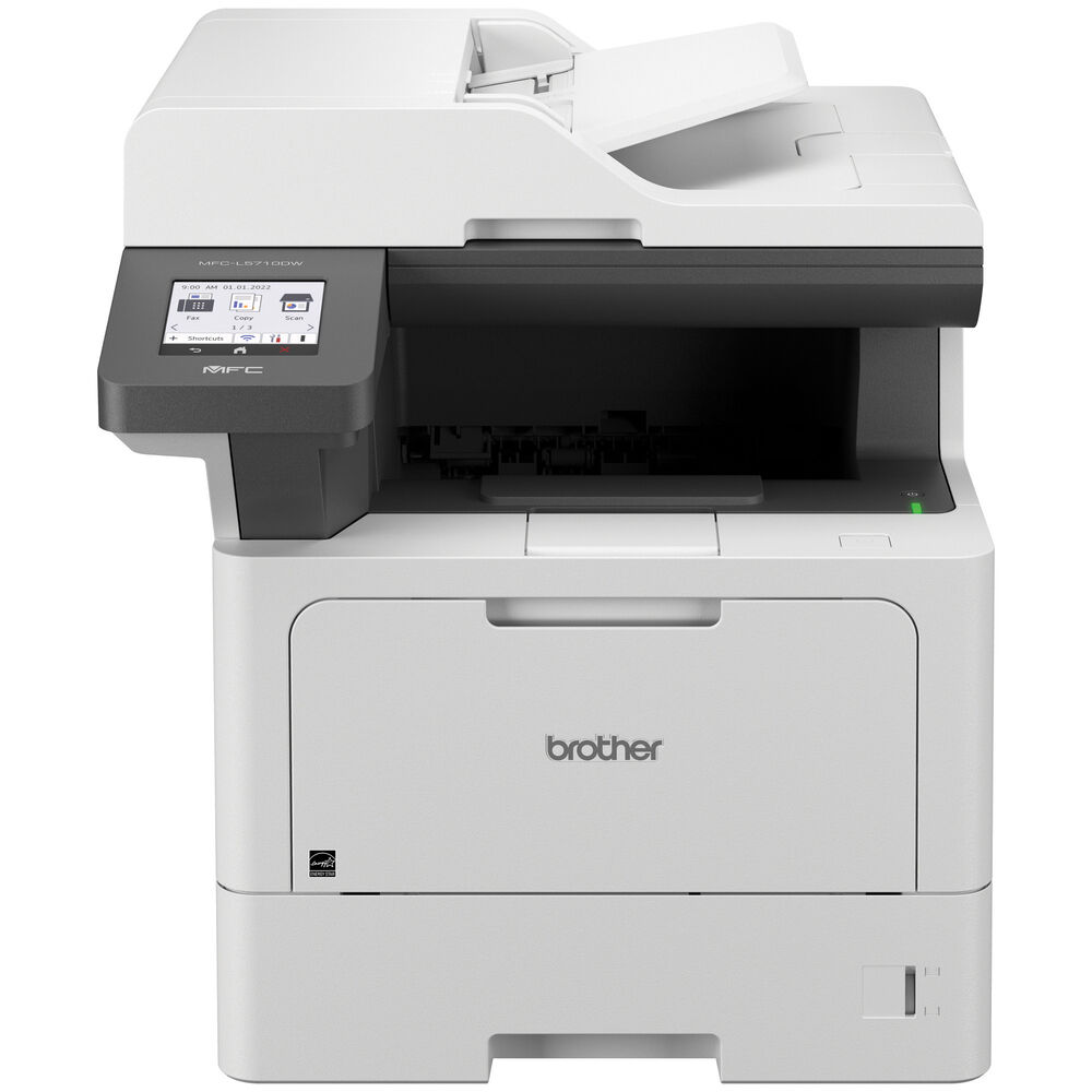 Brother MFC-L5710DW business laser all-in-one printer with duplex printing and wireless networking — view 2