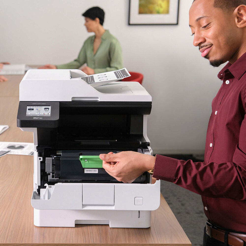 Brother MFC-L5710DW business laser all-in-one printer with duplex printing and wireless networking — view 5
