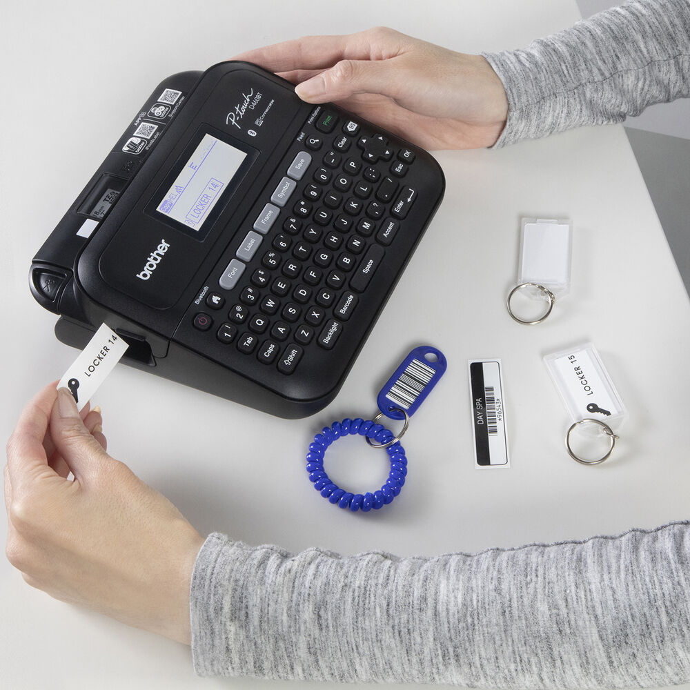 Brother P-touch PT-D460BT desktop label maker with Bluetooth for office labeling — view 3