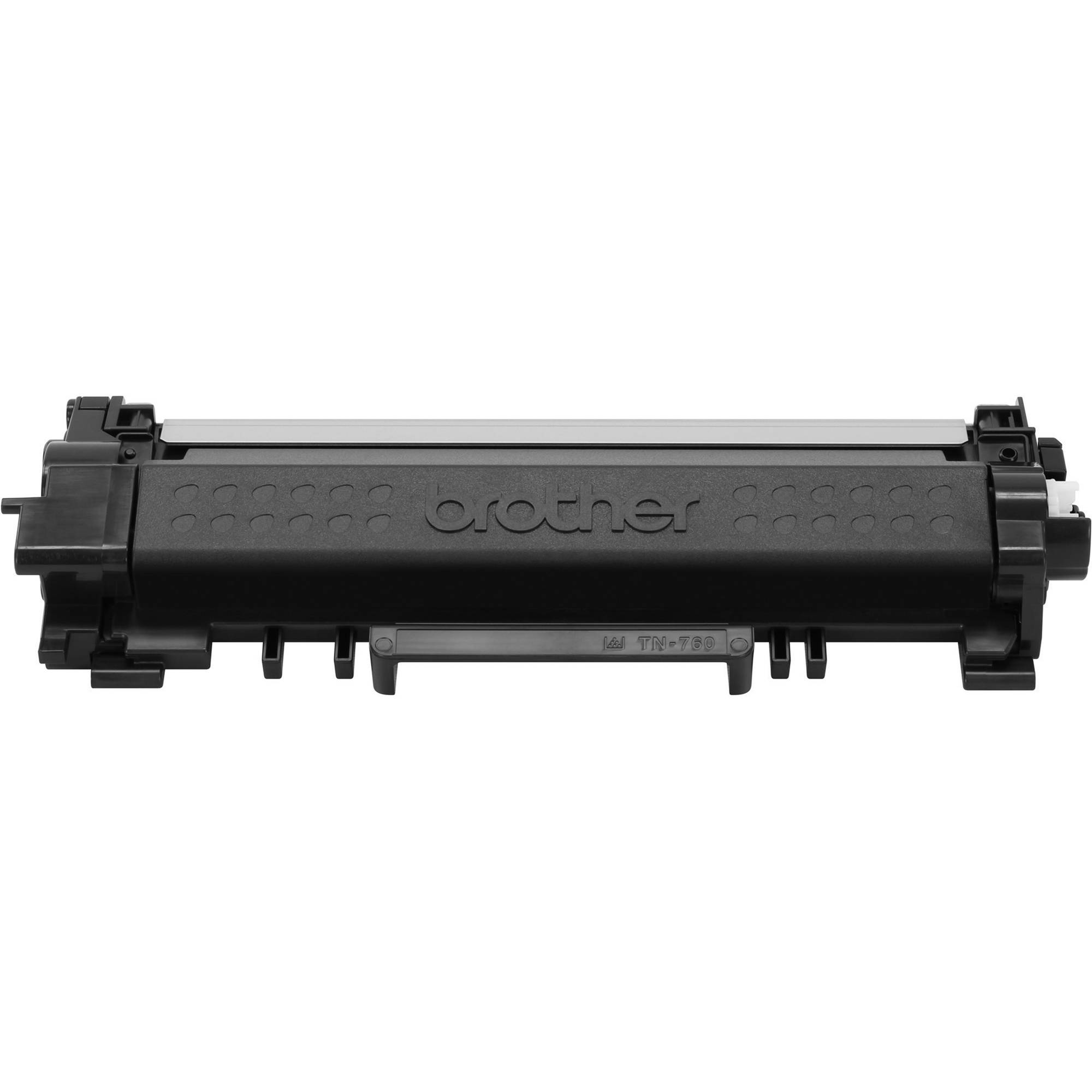 Brother TN760 high yield black toner cartridge for compatible Brother monochrome laser printers — view 3