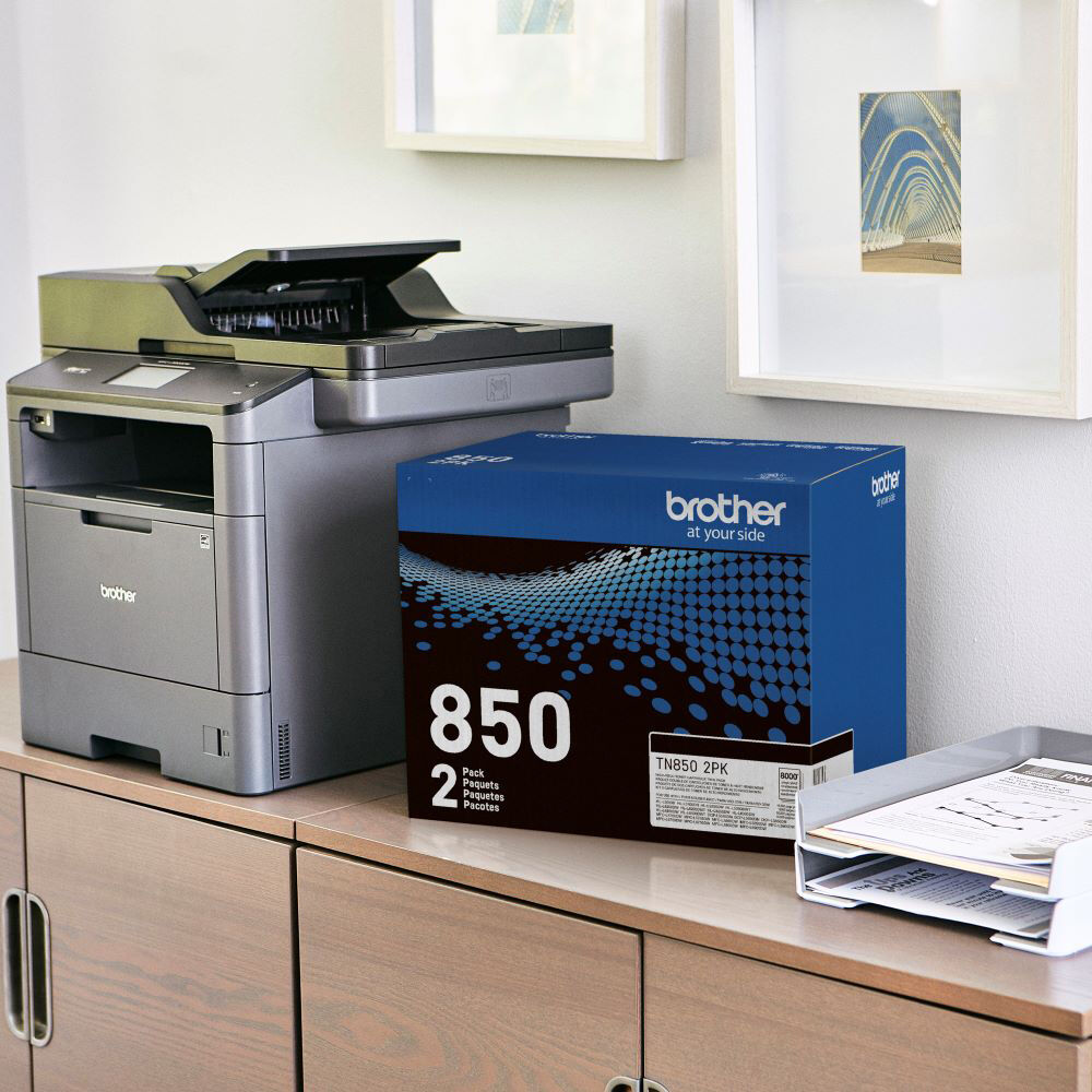 Brother TN8502PK high-yield black toner 2-pack for Brother laser printers — view 4
