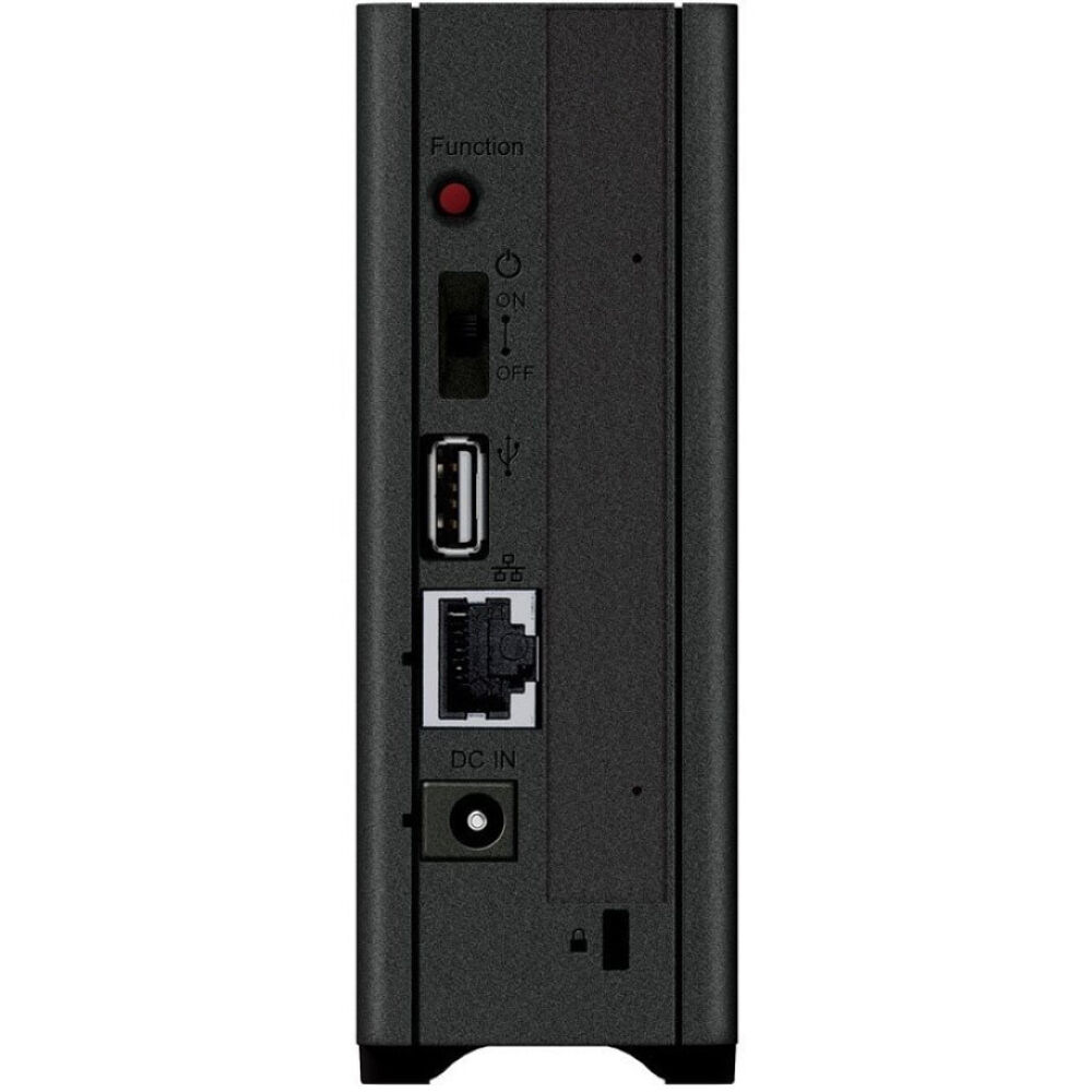 Buffalo LinkStation 210 4 TB desktop NAS personal cloud storage and media server — view 2