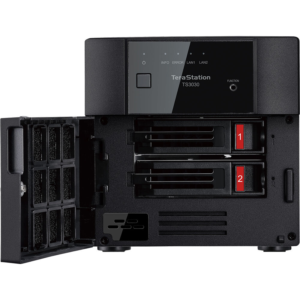 Buffalo TeraStation 3230DN 4 TB 2-bay desktop NAS for small office storage — view 2