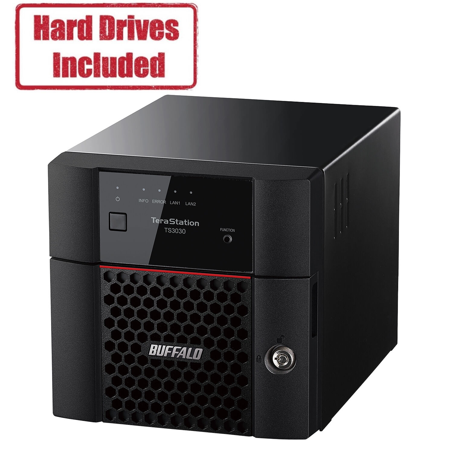 Buffalo TeraStation 3230DN 4 TB 2-bay desktop NAS for small office storage — view 4