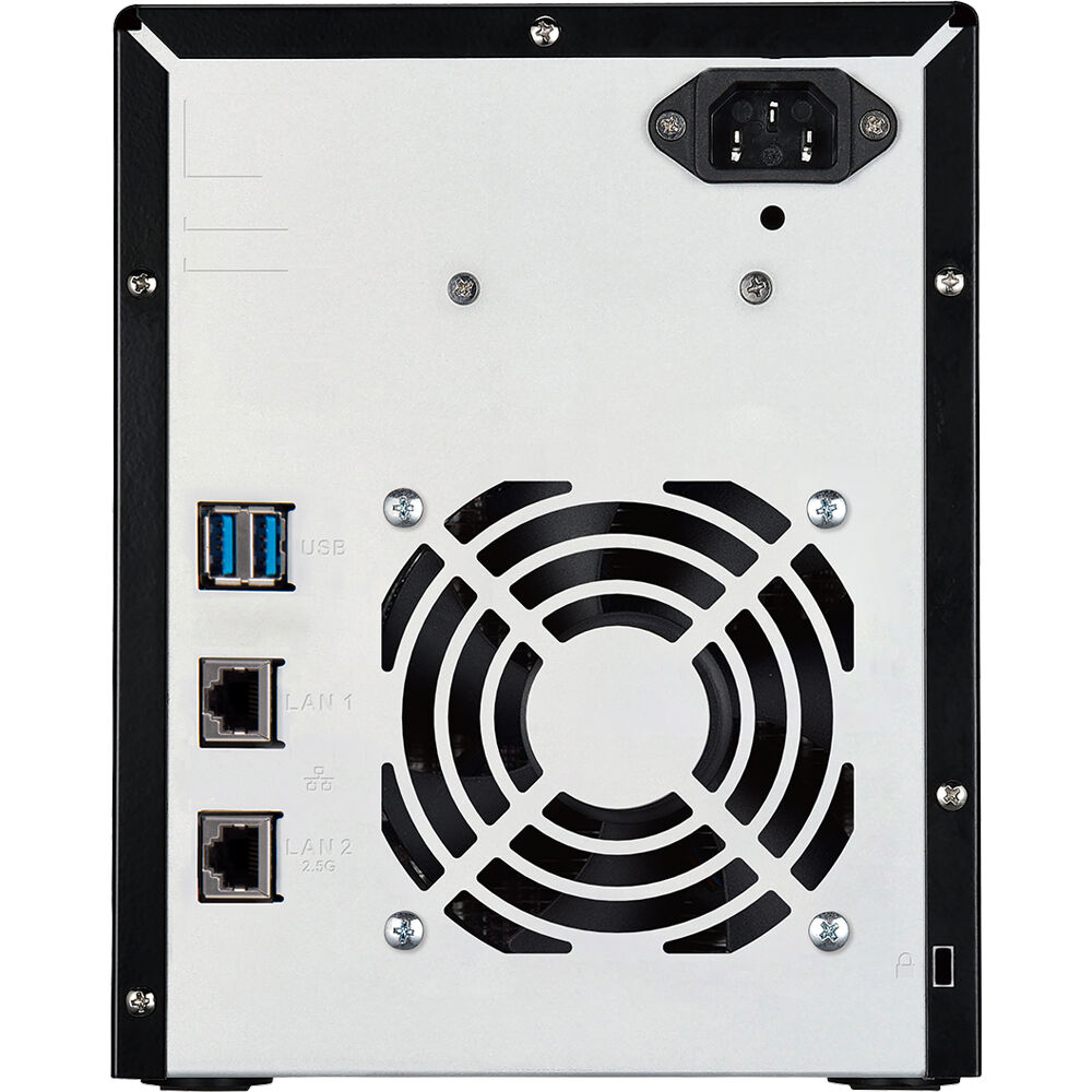 Buffalo TeraStation 3430DN TS3430DN1604 16TB 4-bay desktop NAS with 2.5GbE — view 3
