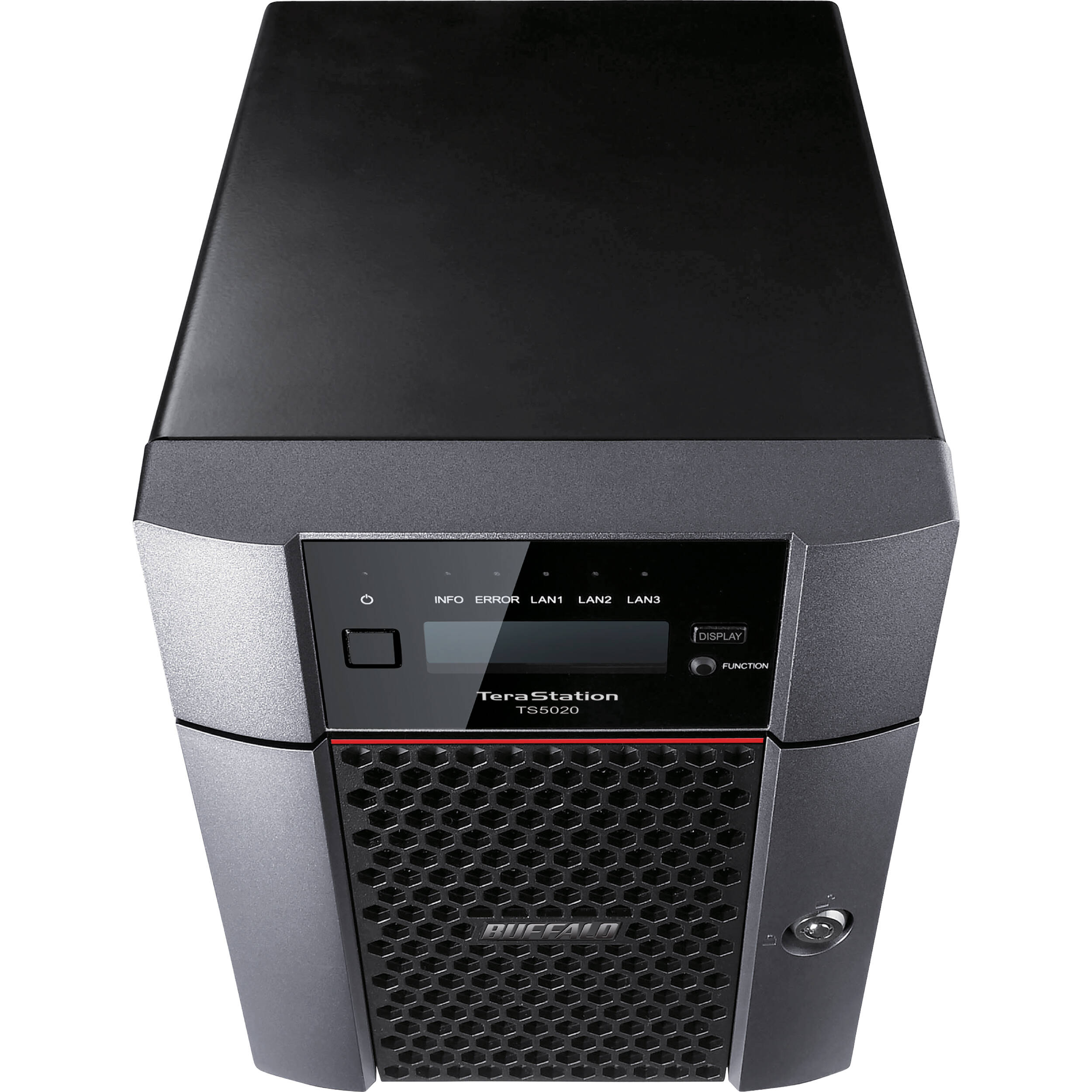 Buffalo TeraStation 5420DN 8 TB desktop NAS with dual drives and 10 GbE — view 4