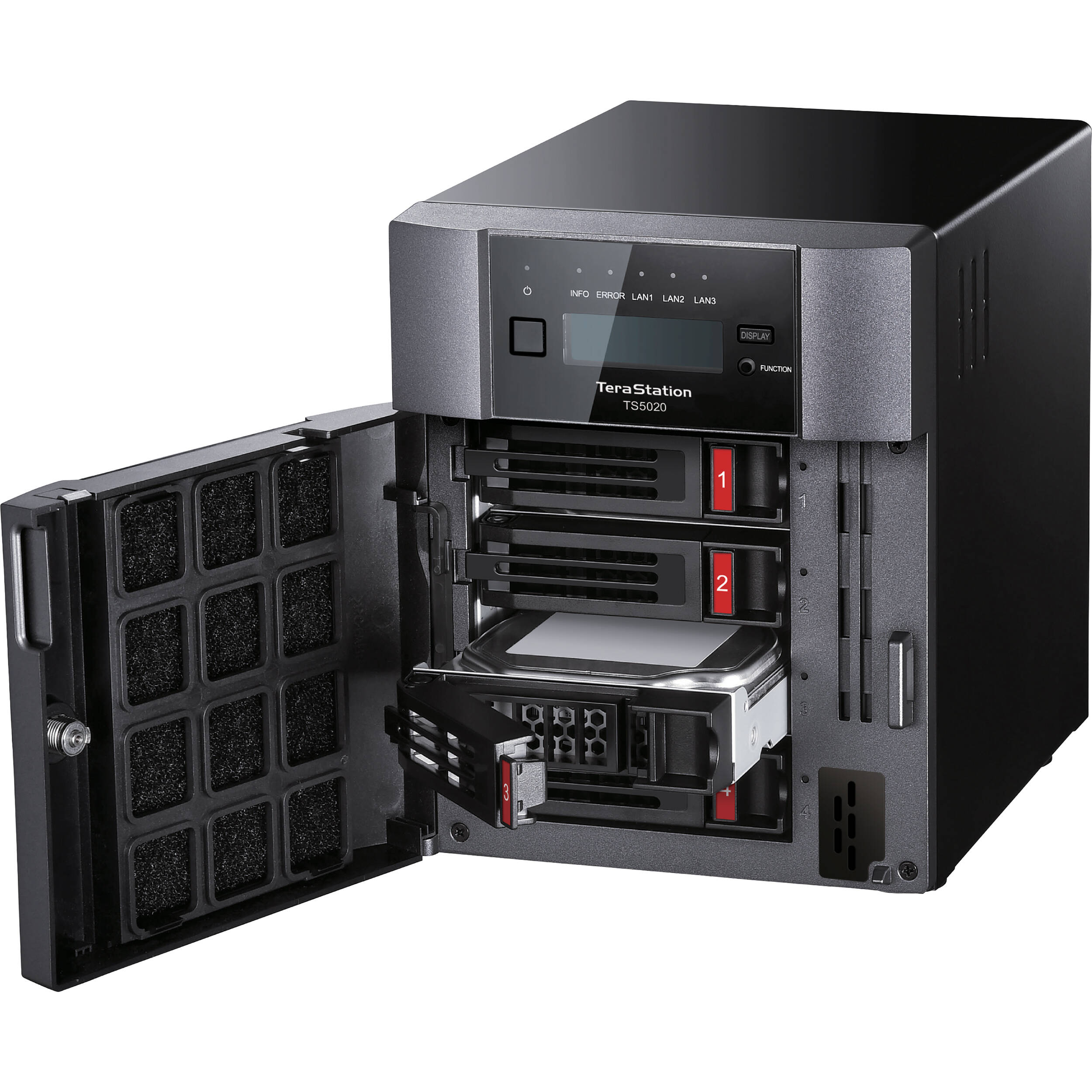 Buffalo TeraStation 5420DN 32TB desktop NAS with 10GbE, RAID, and TAA compliance — view 9