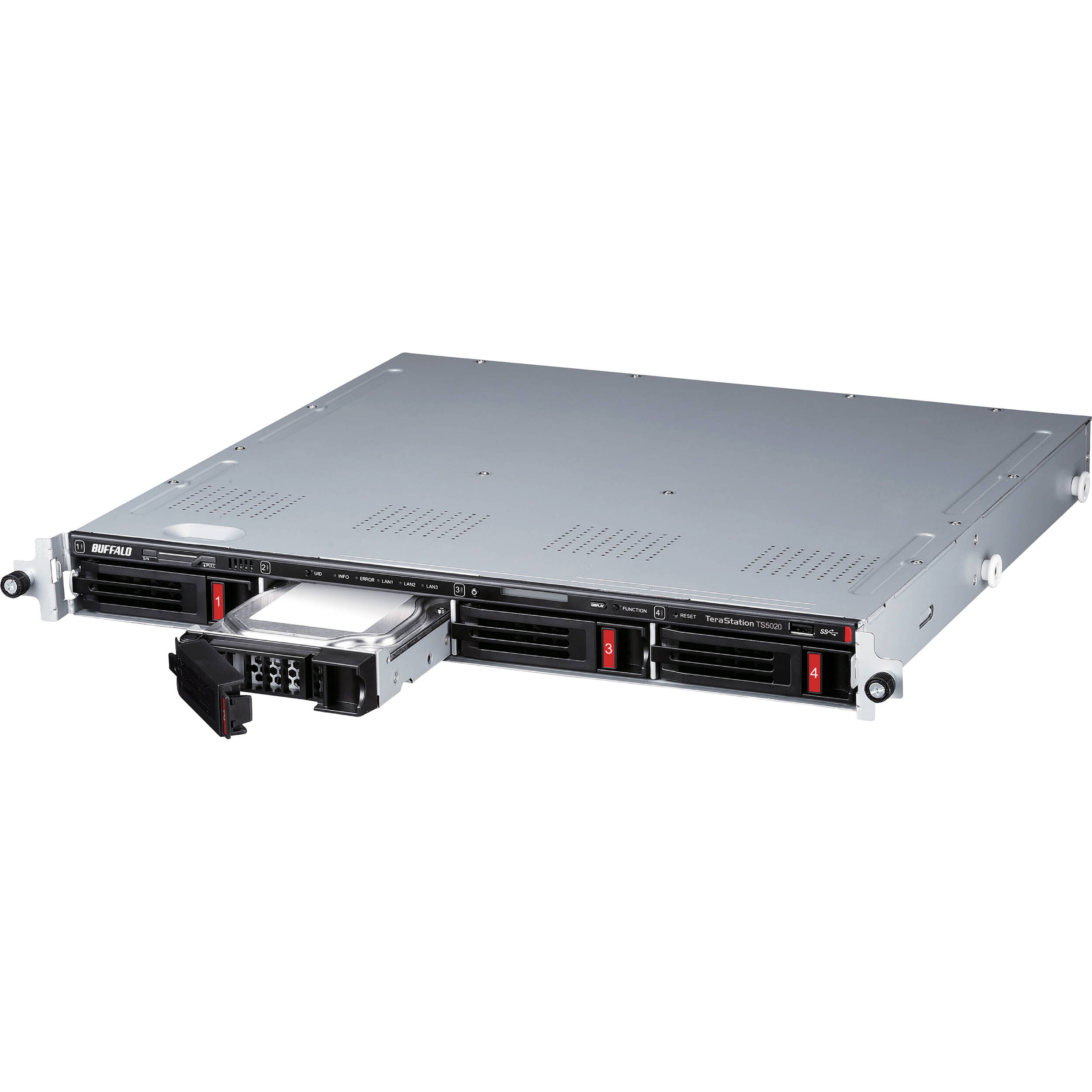 Buffalo TeraStation 5420RN 32TB 1U rack-mount NAS with 10GbE and RAID support — view 5