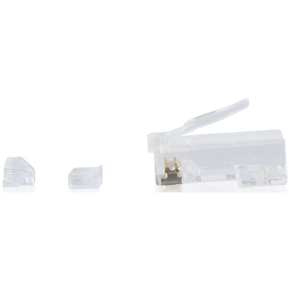 C2G 00890 RJ45 CAT6 modular plug 100-pack TAA compliant for Ethernet terminations — view 3
