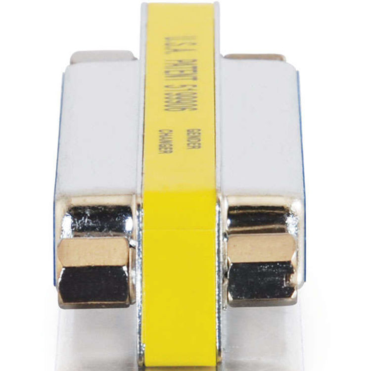 C2G DB25 female-to-female mini gender changer adapter — view 4