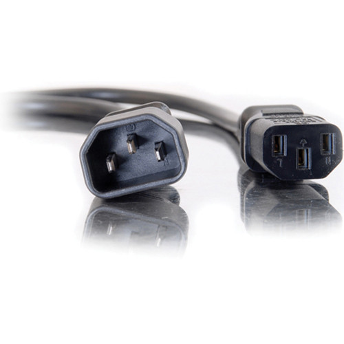 Legrand C2G 4 ft IEC C13 to C14 computer power extension cord — view 2